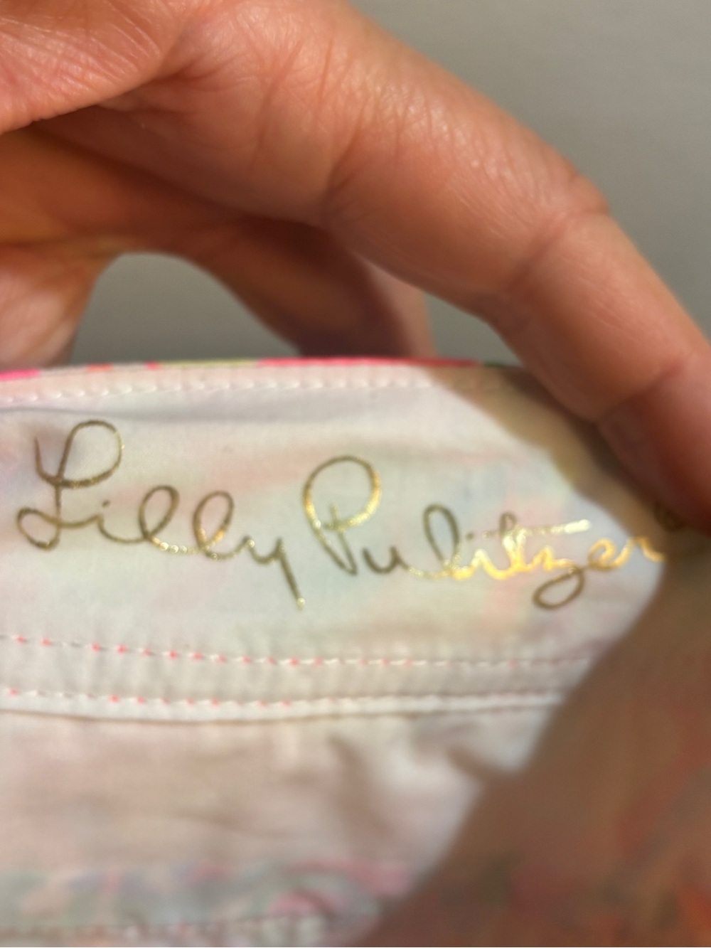 Lilly Pulitzer Pink Multicolor Kerrie Shorts - Picture 6 of 6